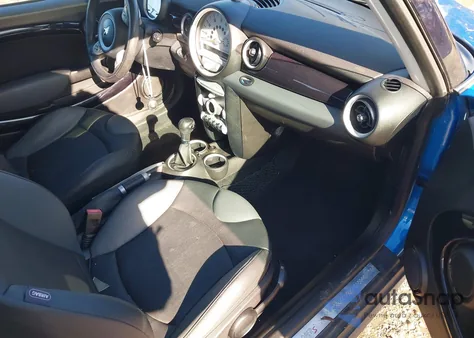 2008 Mini Cooper S z USA, uszkodzony, nr VIN WMWMF73588TV34595